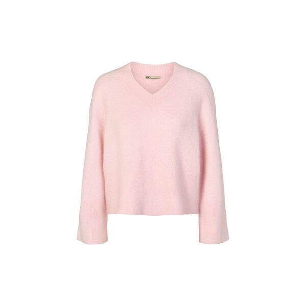 Prio knit sweater, strawberry cream, PBO