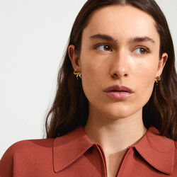 CASSIAN Studs, gullbelagt, Pilgrim