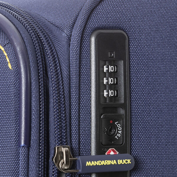 Smile & go trolley large exp, dress blue, Mandarina Duck