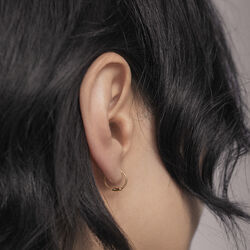 Basic Hoop, gold, Maria Black