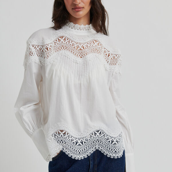 Tria Blouse, tofu, Second Female