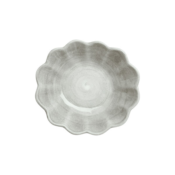 Oyster skål 18x16 cm, grey Oyster skål 18x16 cm, grey, Mateus