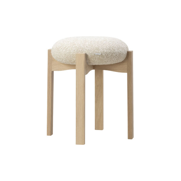 Pioneer Stool, lakkert eik/Zero 0001, Fredericia Furniture