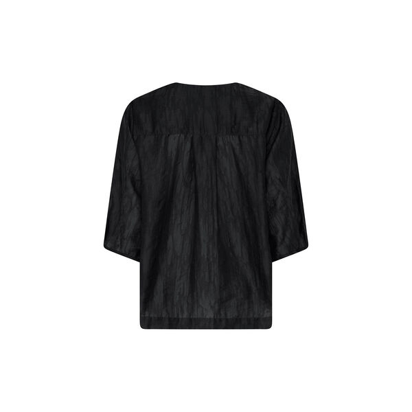Tailer blouse, black, Heartmade
