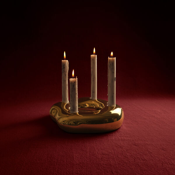 Mura Candles | Set Of 4 | Light Beige | Stearinlys, Ferm Living