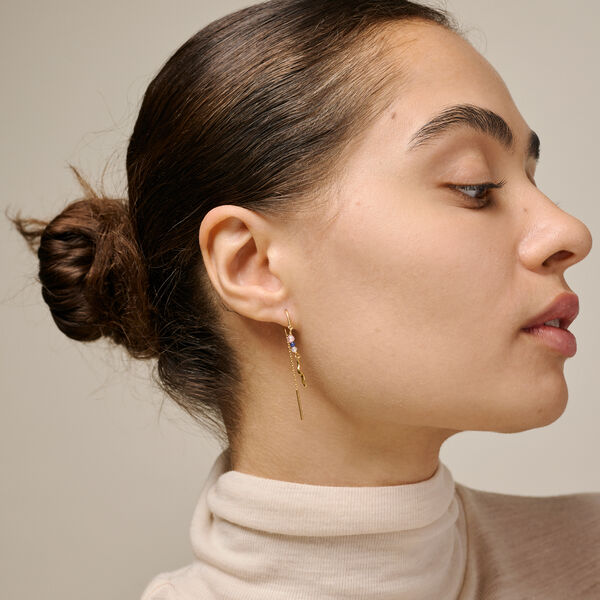 Viva &oslash;reringer, violet, ENAMEL Copenhagen