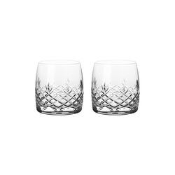 Crispy Aqua vannglass, klar