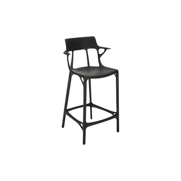 A.I. RECYCLED skammel, black, Kartell