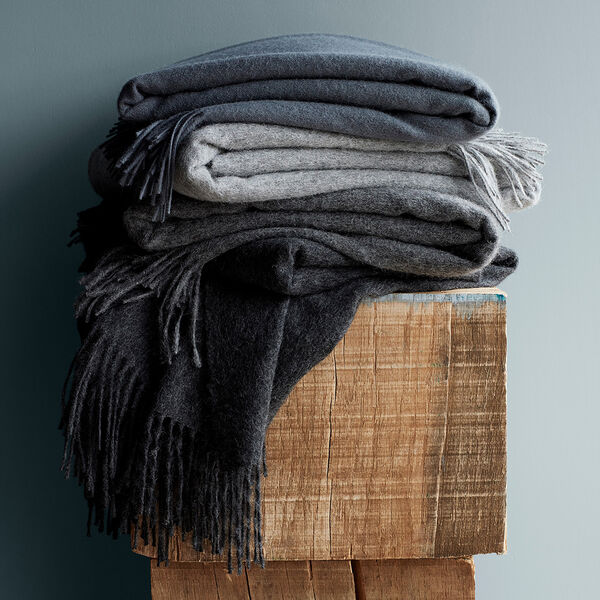 Classic pledd, grey, ELVANG