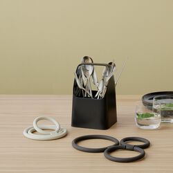 CIRCLES bordskåner, sort, RIG-TIG