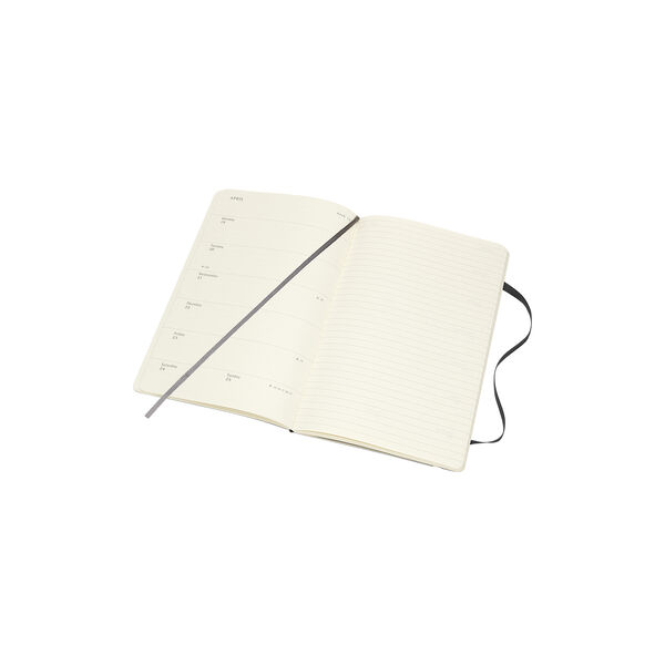 Weekly Notebook Planner 2021, sort, Moleskine