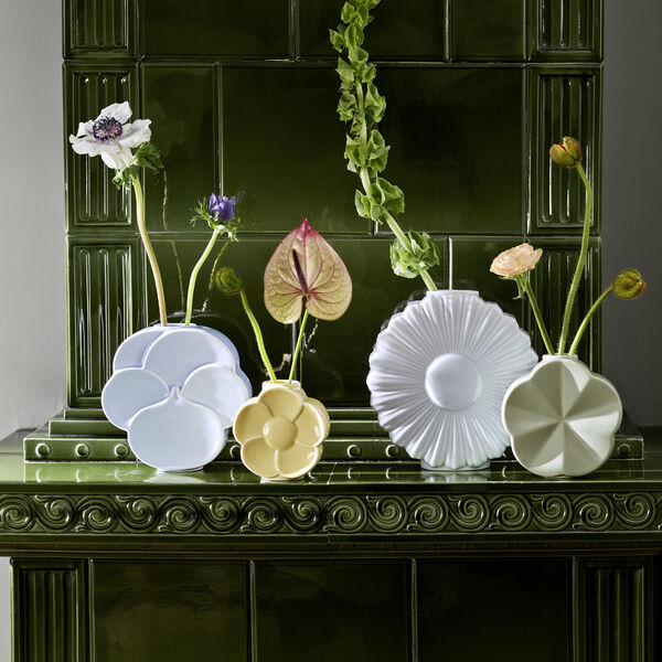 Flower Vase Prestekrage, Lyngby Porcel&aelig;n