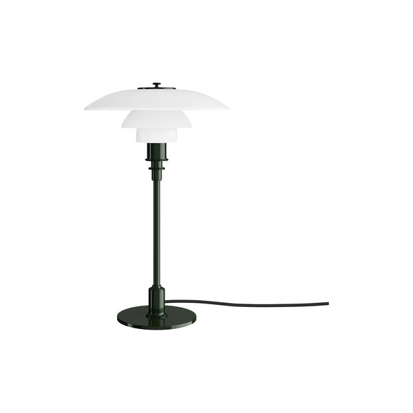PH 3/2 Bordlampe, glossy deep green, Louis Poulsen