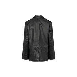 SRDella Leather Blazer, black, Soft Rebels