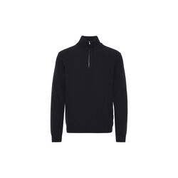 CFKARL Halfzip Lambswool Knit, dark navy, Casual Friday