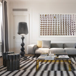 KABUKI gulvlampe, black, Kartell