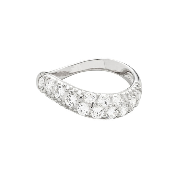 Wave Pear Ring Wave Pear Ring, Philippa Studios