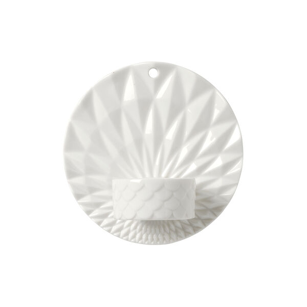 Pipanella Wall Votive Scales telysoppheng, white, Dottir Nordic Design
