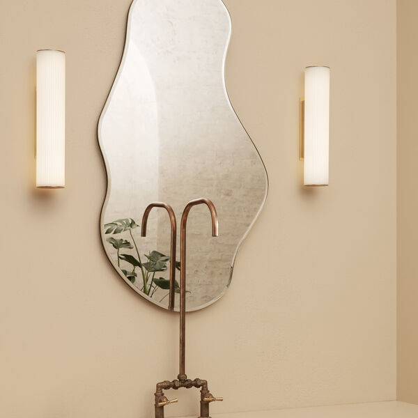 Pond Mirror Large, brass Pond Mirror Large, brass, Ferm Living