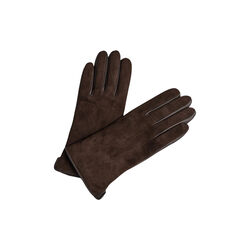 CariannaMBG Glove Suede, dark brown, Markberg