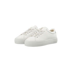 Erin støvel - Grained Leather, off white, LÄST
