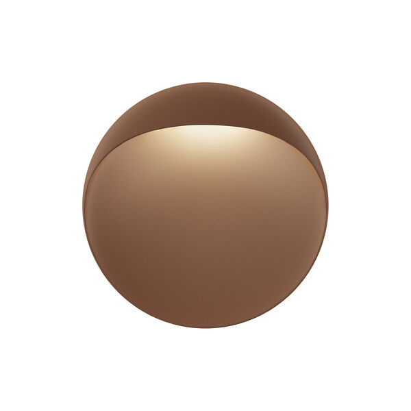 Flindt vegglampe L, corten, Louis Poulsen