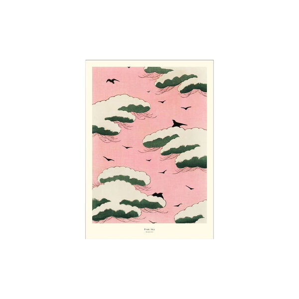 Pink Sky 30x40 cm, Poster & Frame