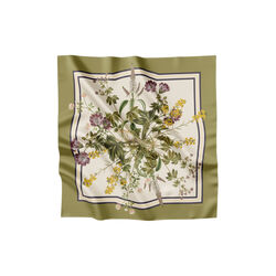 Flora skjerf, grønn, Flora Danica Denmark