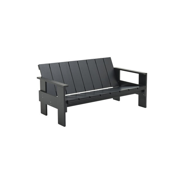 Crate Loungesofa, svart, HAY