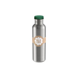 St&aring;lflaske 750 ml, m&oslash;rk gr&oslash;nn, Blafre