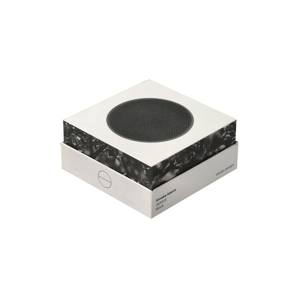 Optisk røykvarsler, svart, Jacob Jensen