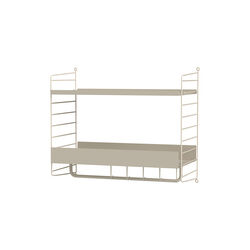 Hallway Bundle G, beige/beige, String Furniture