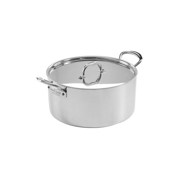 Gryte med lokk 5 l, rustfri, Samuel Groves