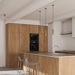 Recessed Ceiling Rose, brass, Thorup Copenhagen