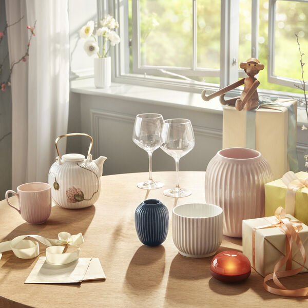 Hammersh&oslash;i vase 10 cm, antrasittgr&aring;, K&auml;hler