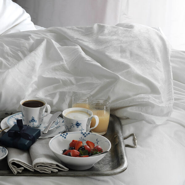 Bl&aring; Elements kopp og underkopp 24 cl, Royal Copenhagen