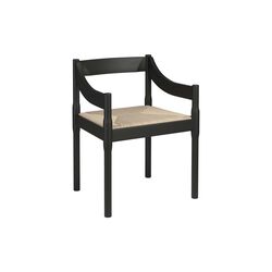 Carimate&trade; Chair, black coloured ash, Fritz Hansen