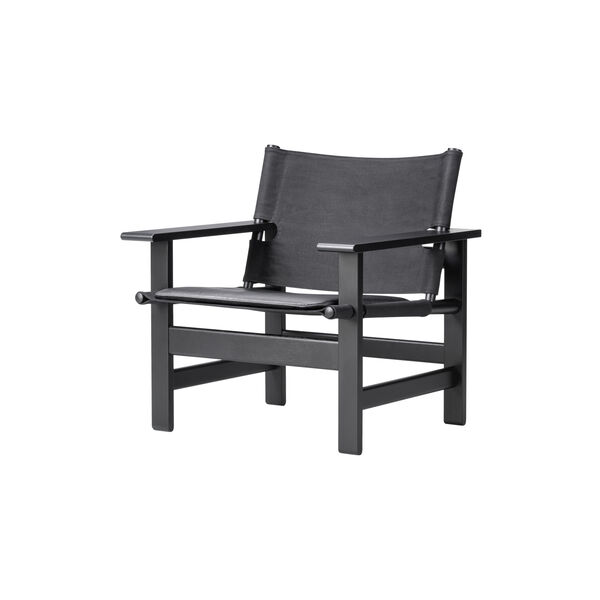 Pute til The Canvas Chair loungestol, sort, Fredericia Furniture