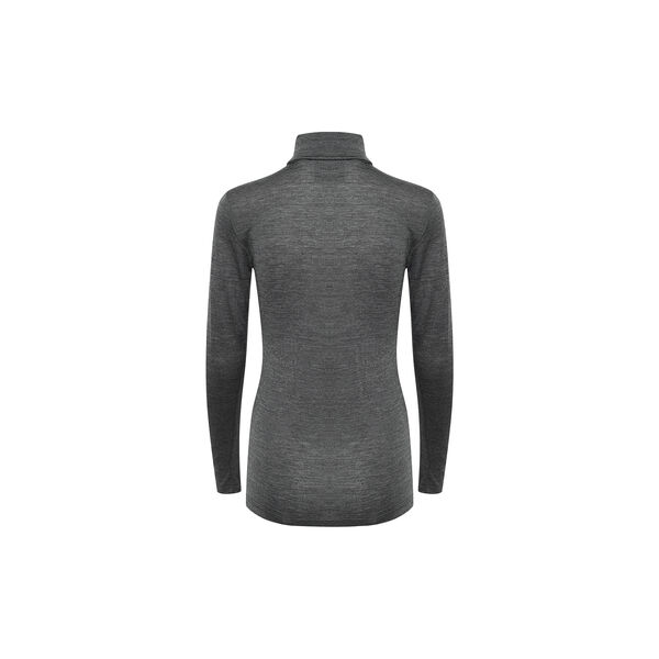 01 THE ROLLNECK, dark grey melange, My Essential Wardrobe