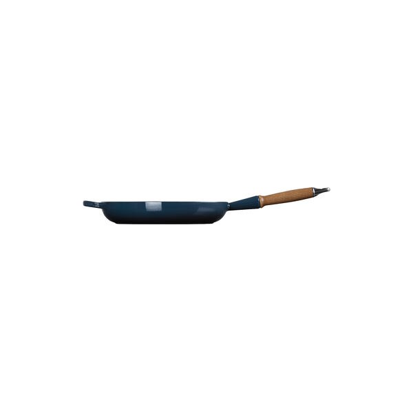Signature st&oslash;pejern stekepanne med treh&aring;ndtak &Oslash; 28 cm, nuit, Le Creuset