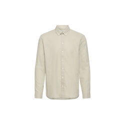 CFANTON BD LS Linen Mix, island fossil, Casual Friday