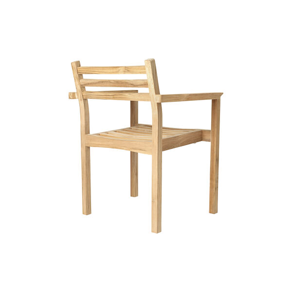 AH502 Outdoor spisbordsstol med armlene, Carl Hansen & Søn