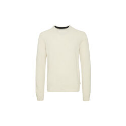 CFKARL Halfzip Lambswool Knit, light sand melange, Casual Friday
