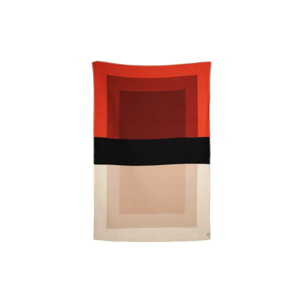 BENTO pledd, rosehip, R&oslash;ros Tweed