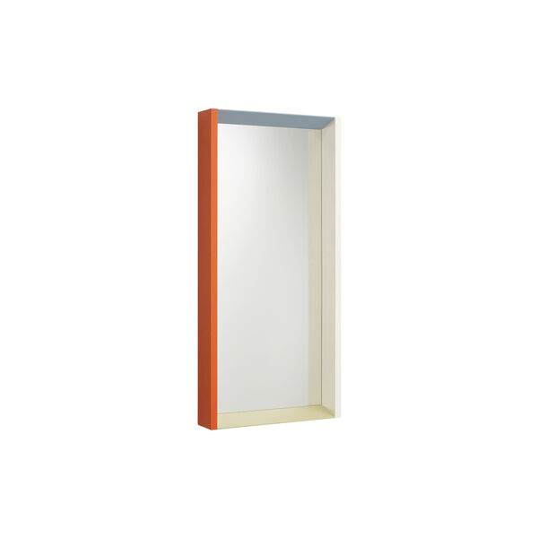 Colour Frame Mirror Medium, blue/orange, Vitra 