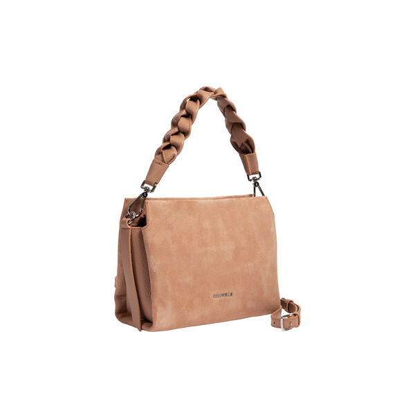 Boheme Suede Handbag, skin/skin, Coccinelle