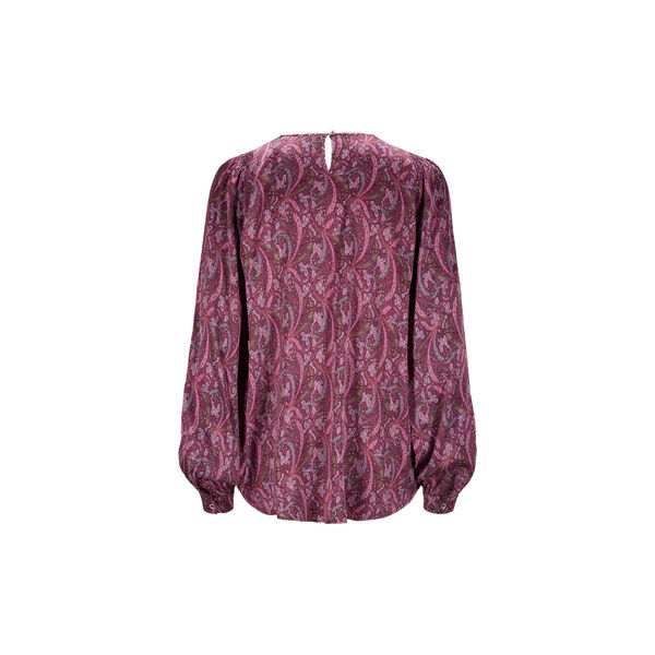 Paisley Blaire bluse, fuchsia, Katrin Uri
