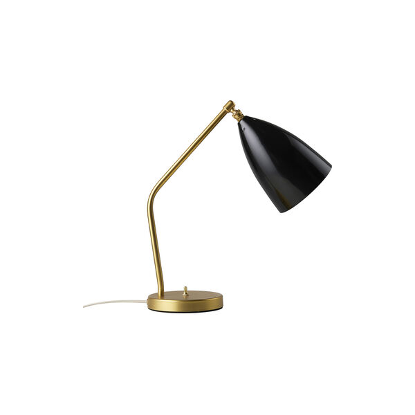 Gr&auml;shoppa Table Lamp, black glossy, GUBI