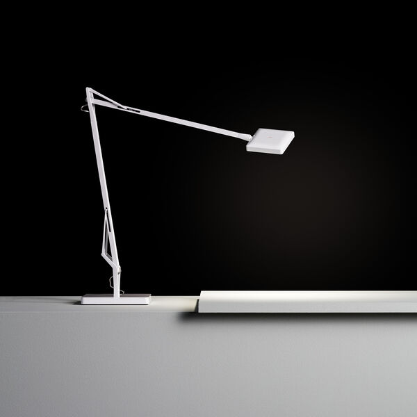 Kelvin Edge Base Table Lamp, white Kelvin Edge Base Table Lamp, white, Flos