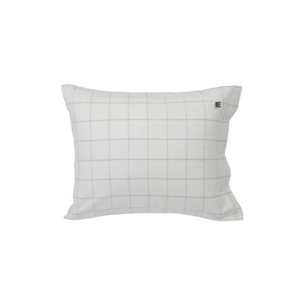 Hotel putetrekk i lett flanell, beige/white, Lexington